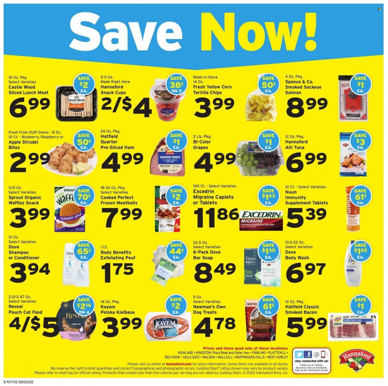 Hannaford (NY) Weekly Ad Flyer Specials September 25 to October 1, 2022