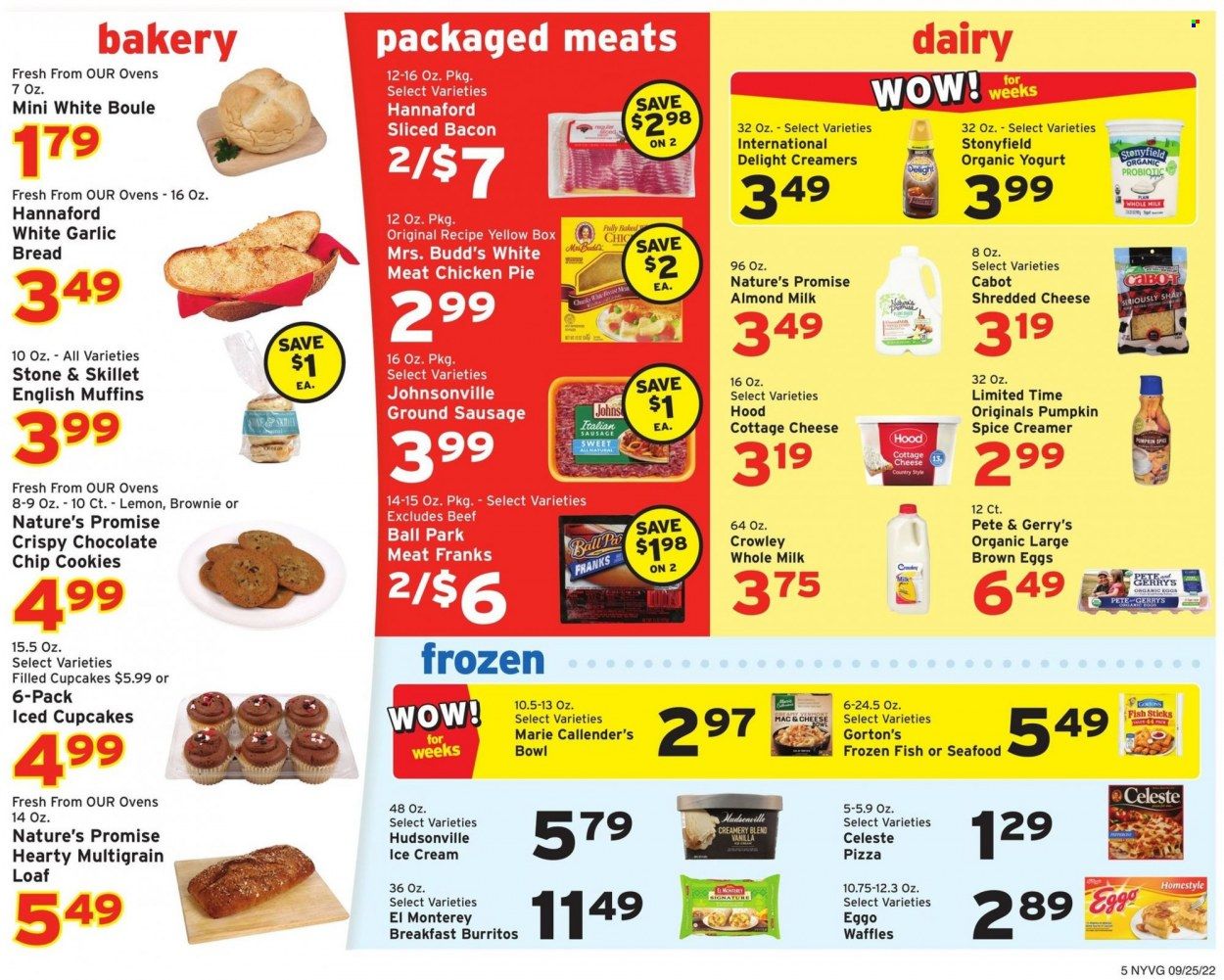 Hannaford (NY) Weekly Ad Flyer Specials September 25 to October 1, 2022