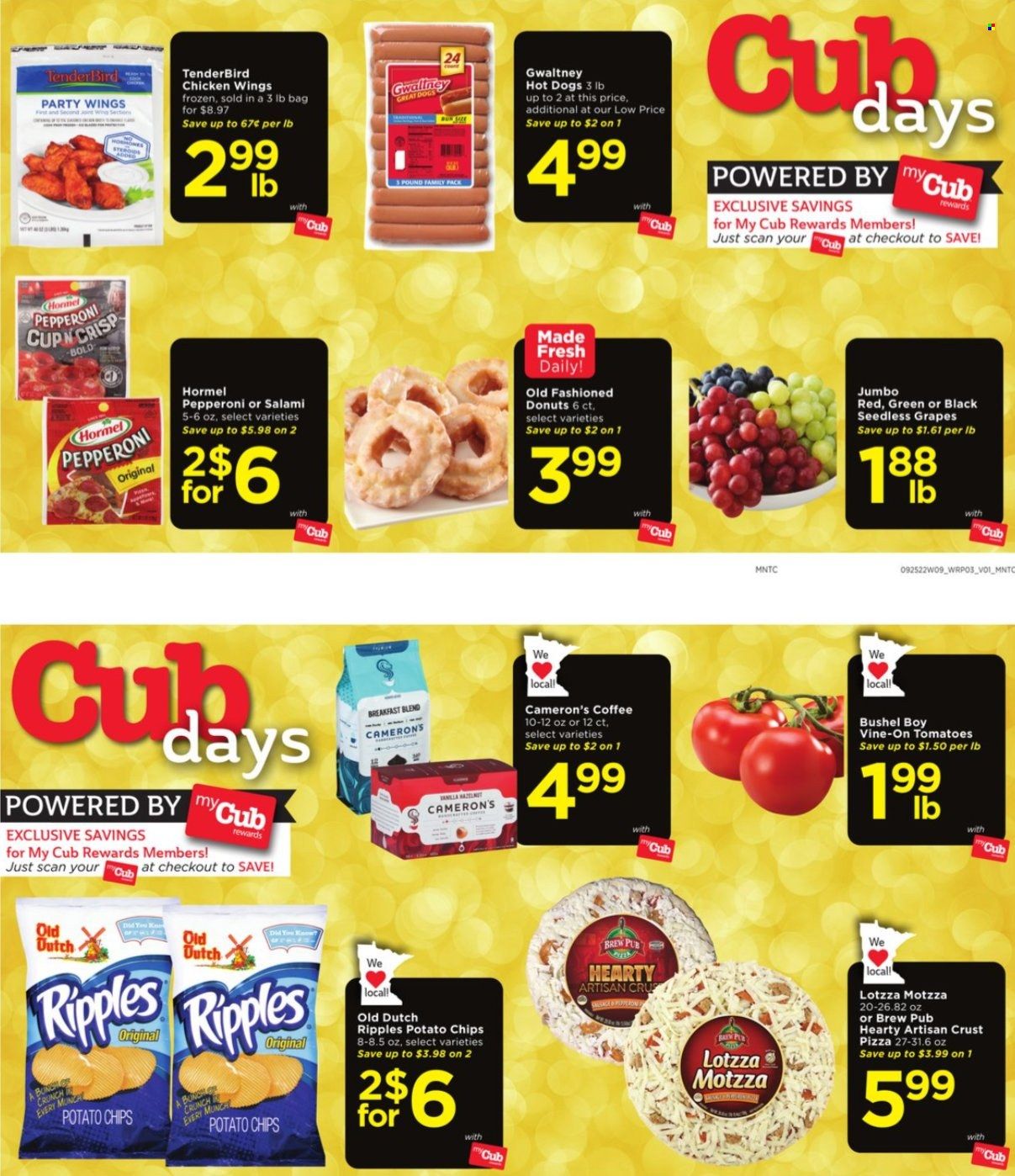 Cub Foods (MN) Weekly Ad Flyer Specials September 25 to October 1, 2022
