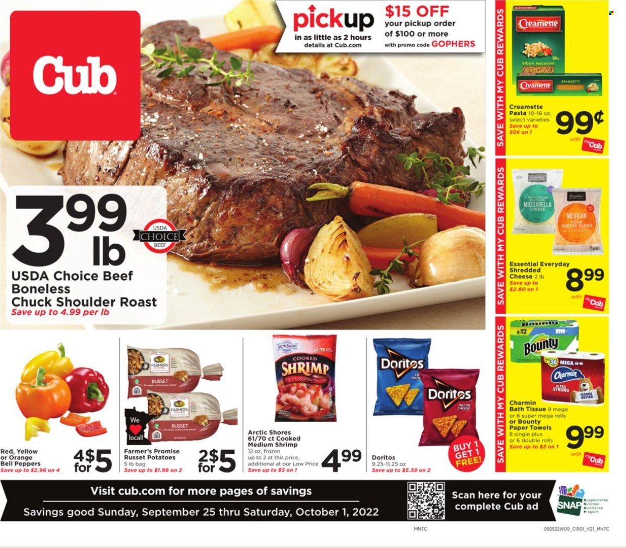 Cub Foods (MN) Weekly Ad Flyer Specials September 25 to October 1, 2022