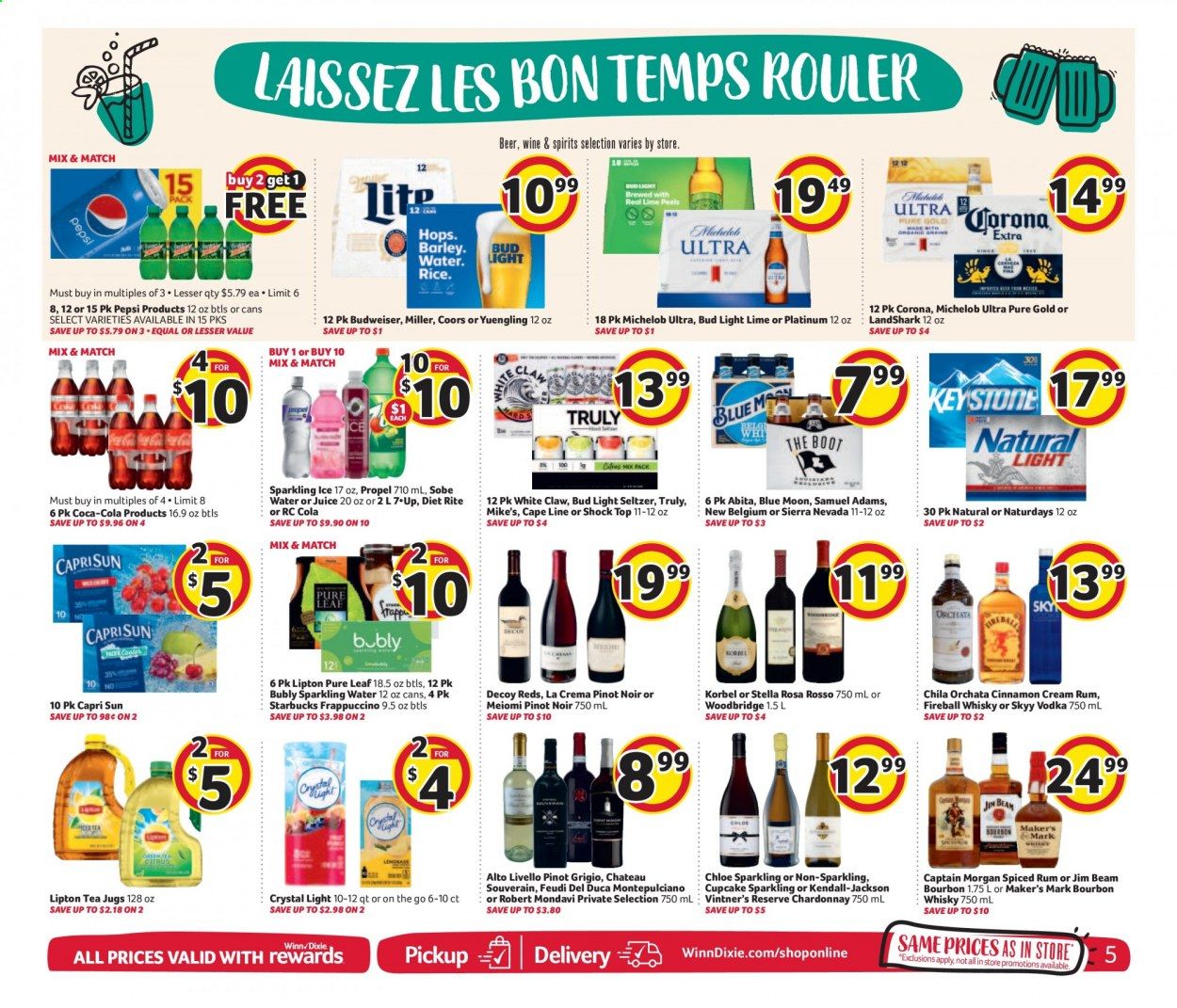Winn Dixie Weekly Ad & Flyer April 15 to 21
