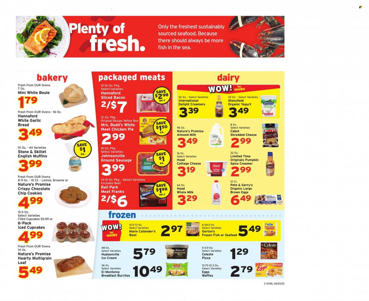 Hannaford (NH) Weekly Ad Flyer Specials September 25 to October 1, 2022