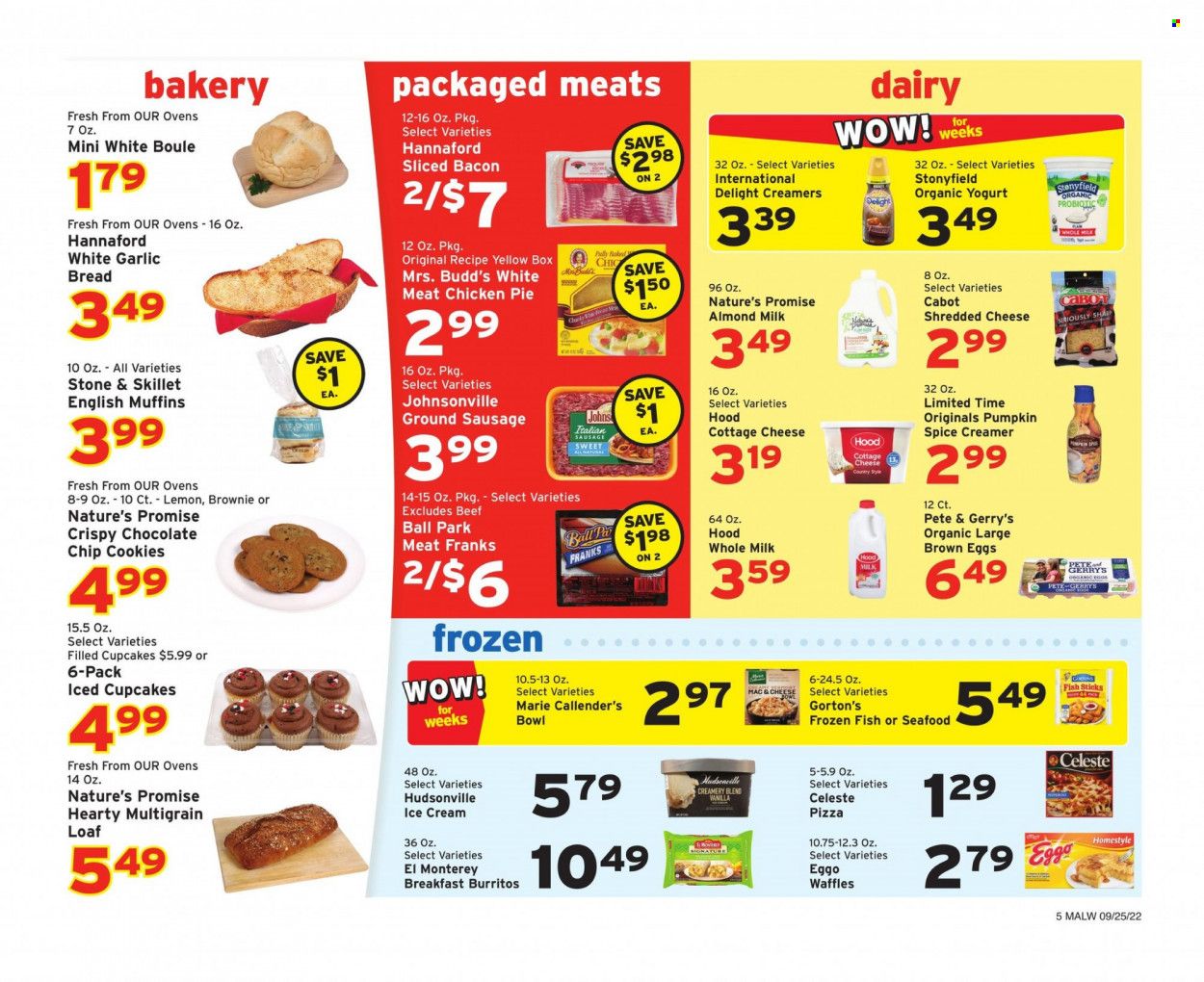 Hannaford (MA) Weekly Ad Flyer Specials September 25 to October 1, 2022
