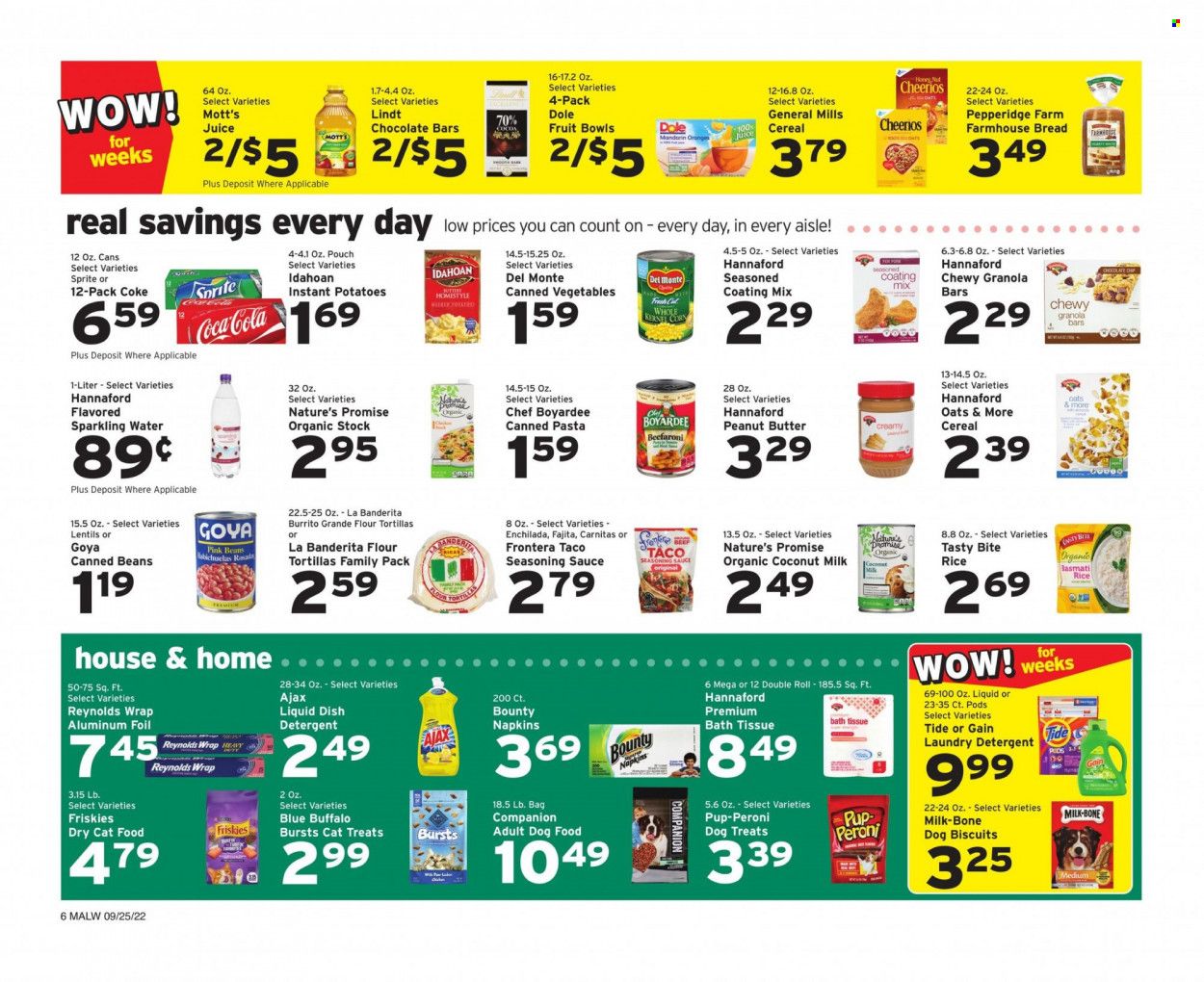 Hannaford (MA) Weekly Ad Flyer Specials September 25 to October 1, 2022