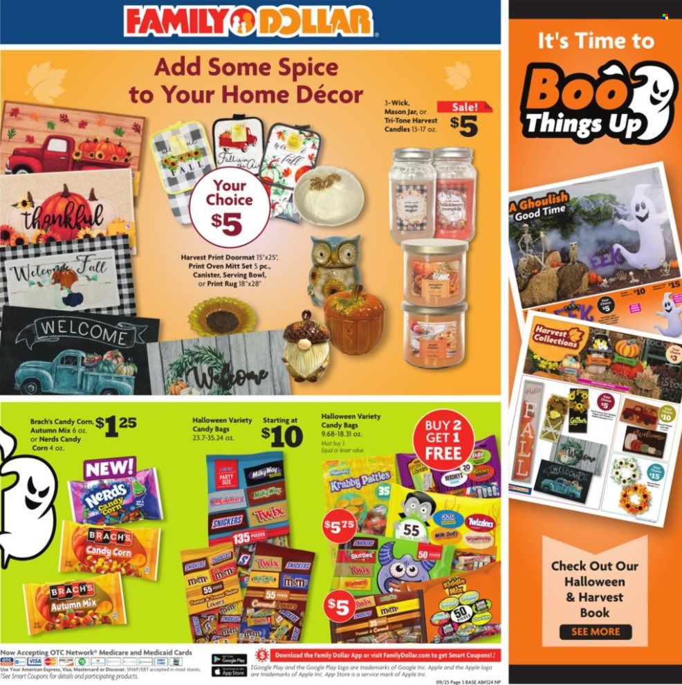 Family Dollar Weekly Ad Flyer Specials September 25 to October 1, 2022