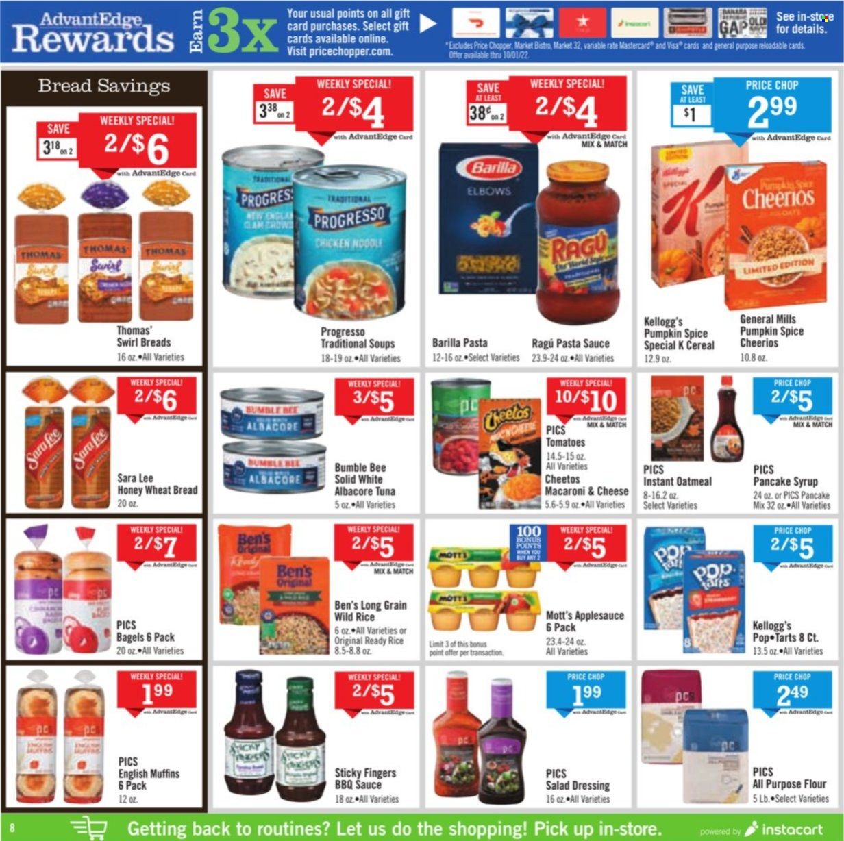Price Chopper (CT, NY, PA, VT) Weekly Ad Flyer Specials September 25 to October 1, 2022