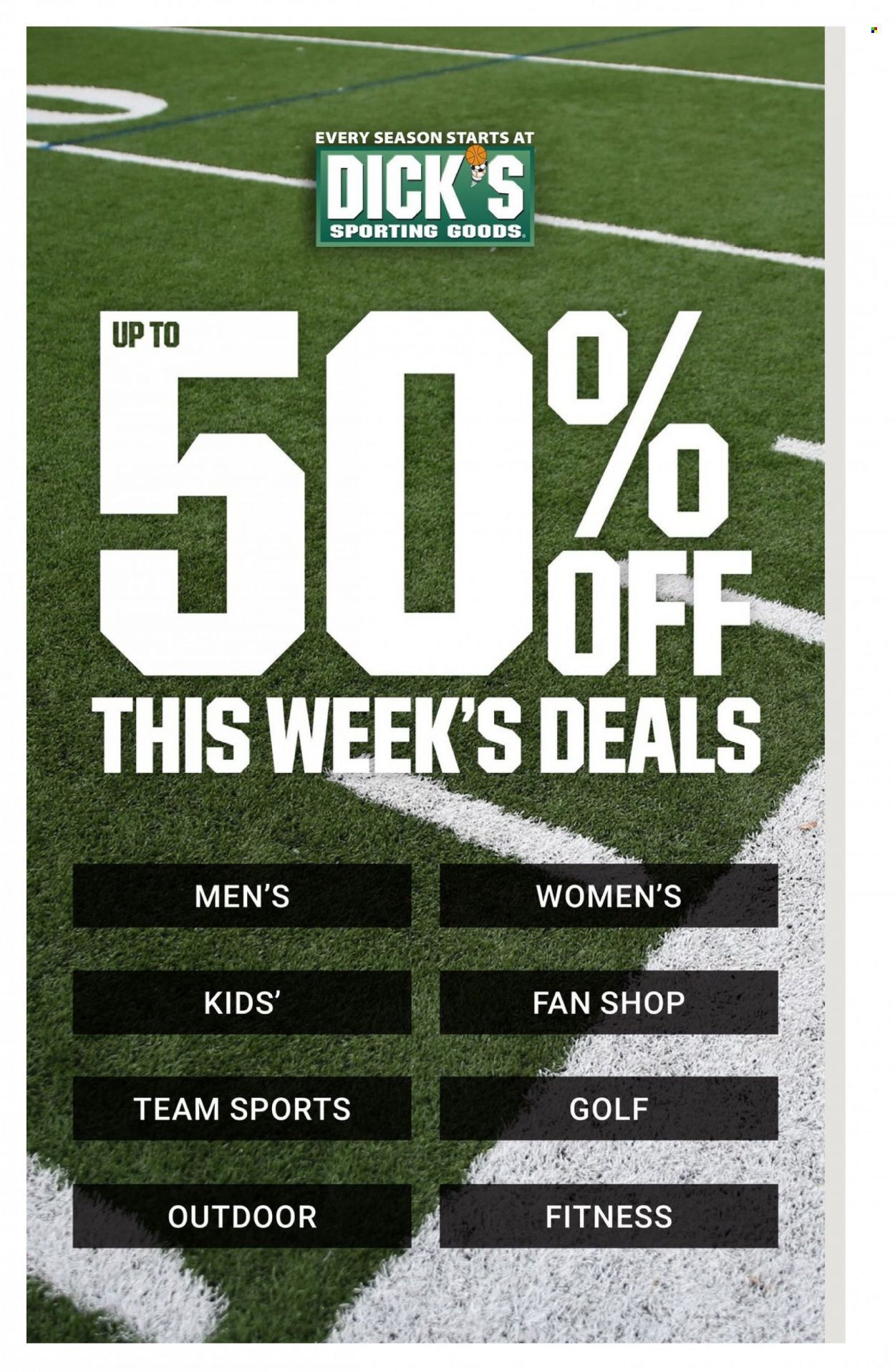 DICK'S Weekly Ad Flyer Specials September 25 to October 1, 2022