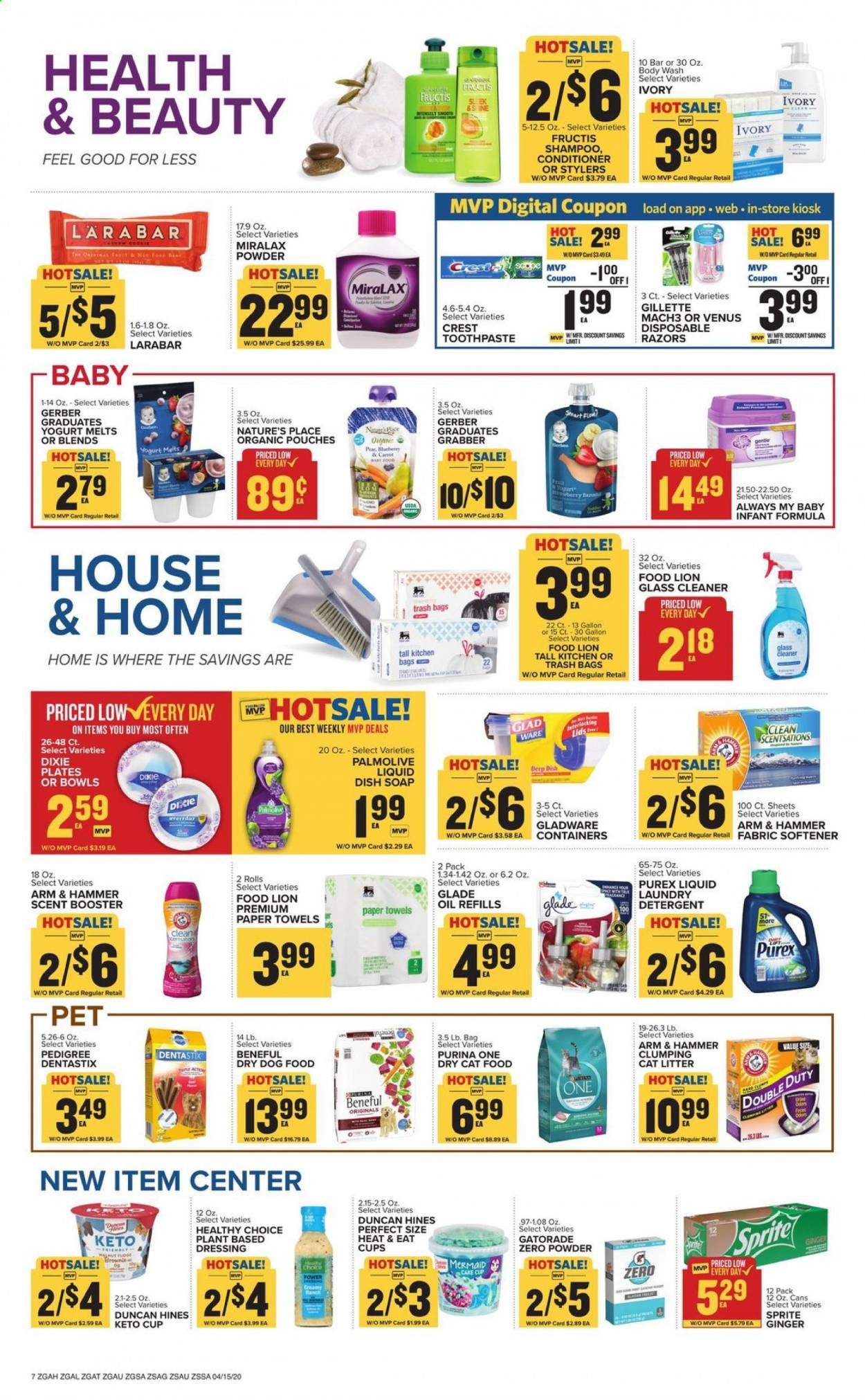 Food Lion Weekly Ad & Flyer April 15 to 21