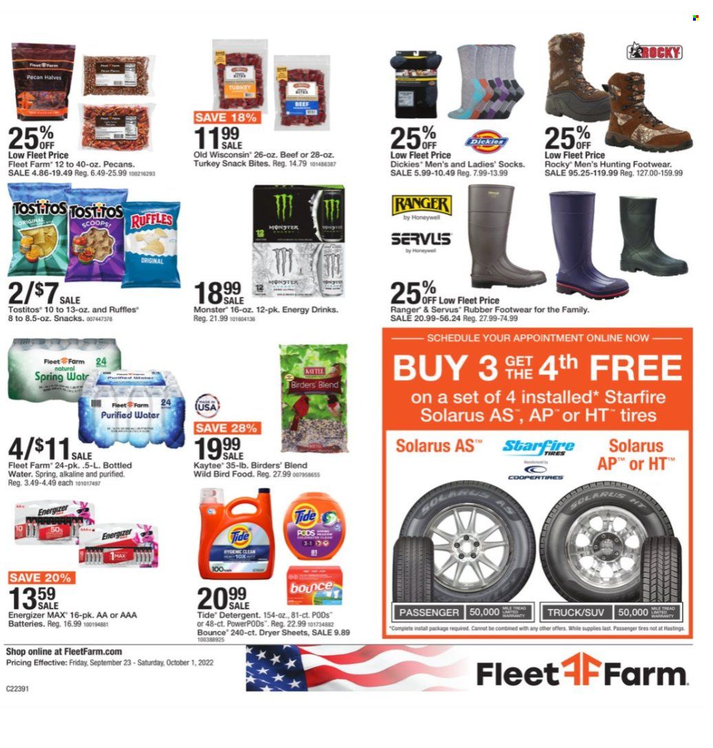 Fleet Farm (IA, MN, ND, WI) Weekly Ad Flyer Specials September 23 to October 1, 2022
