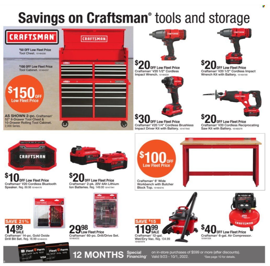 Fleet Farm (IA, MN, ND, WI) Weekly Ad Flyer Specials September 23 to October 1, 2022