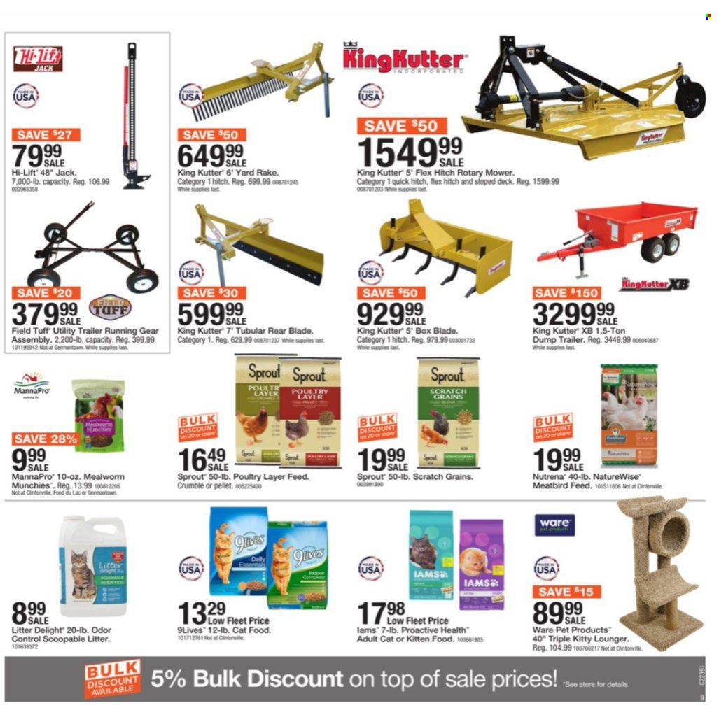 Fleet Farm (IA, MN, ND, WI) Weekly Ad Flyer Specials September 23 to October 1, 2022