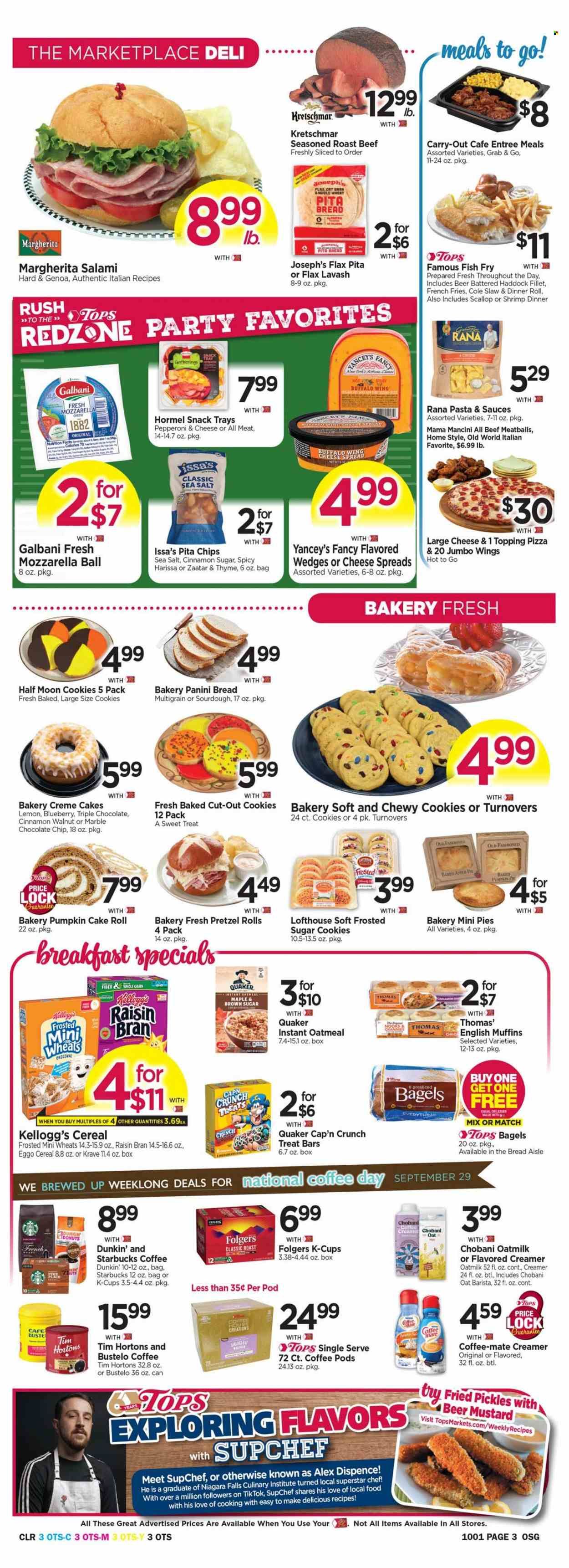 Tops Weekly Ad Flyer Specials September 25 to October 1, 2022