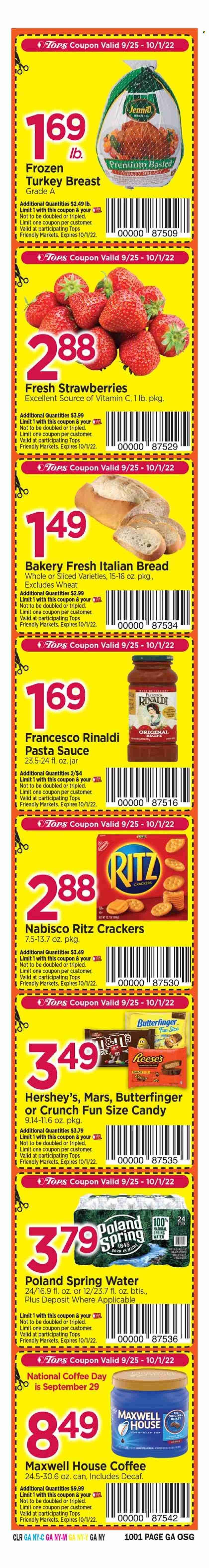 Tops Weekly Ad Flyer Specials September 25 to October 1, 2022