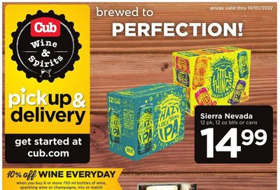 Cub Foods (MN) Weekly Ad Flyer Specials September 25 to October 1, 2022