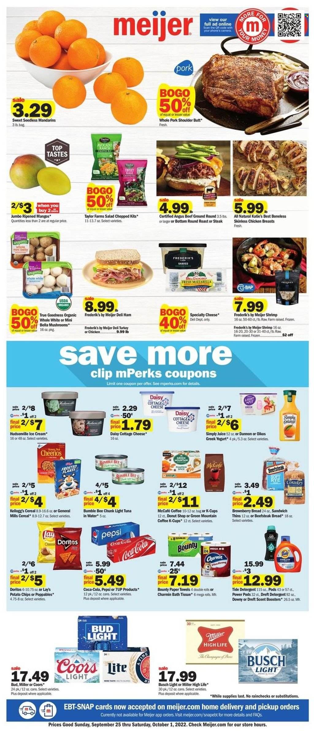 Meijer (MI) Weekly Ad Flyer Specials September 25 to October 1, 2022