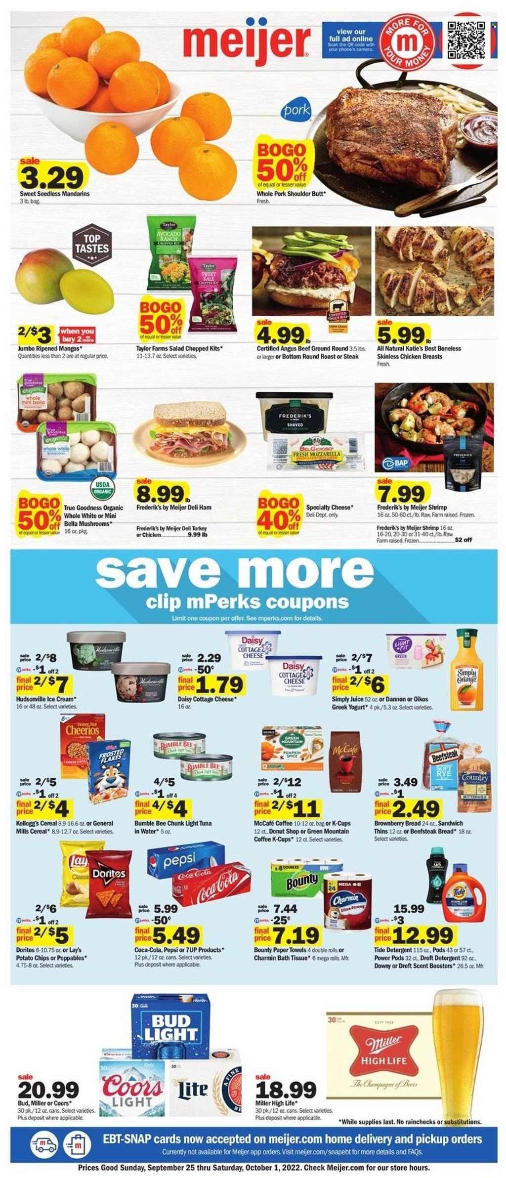 Meijer (WI) Weekly Ad Flyer Specials September 25 to October 1, 2022