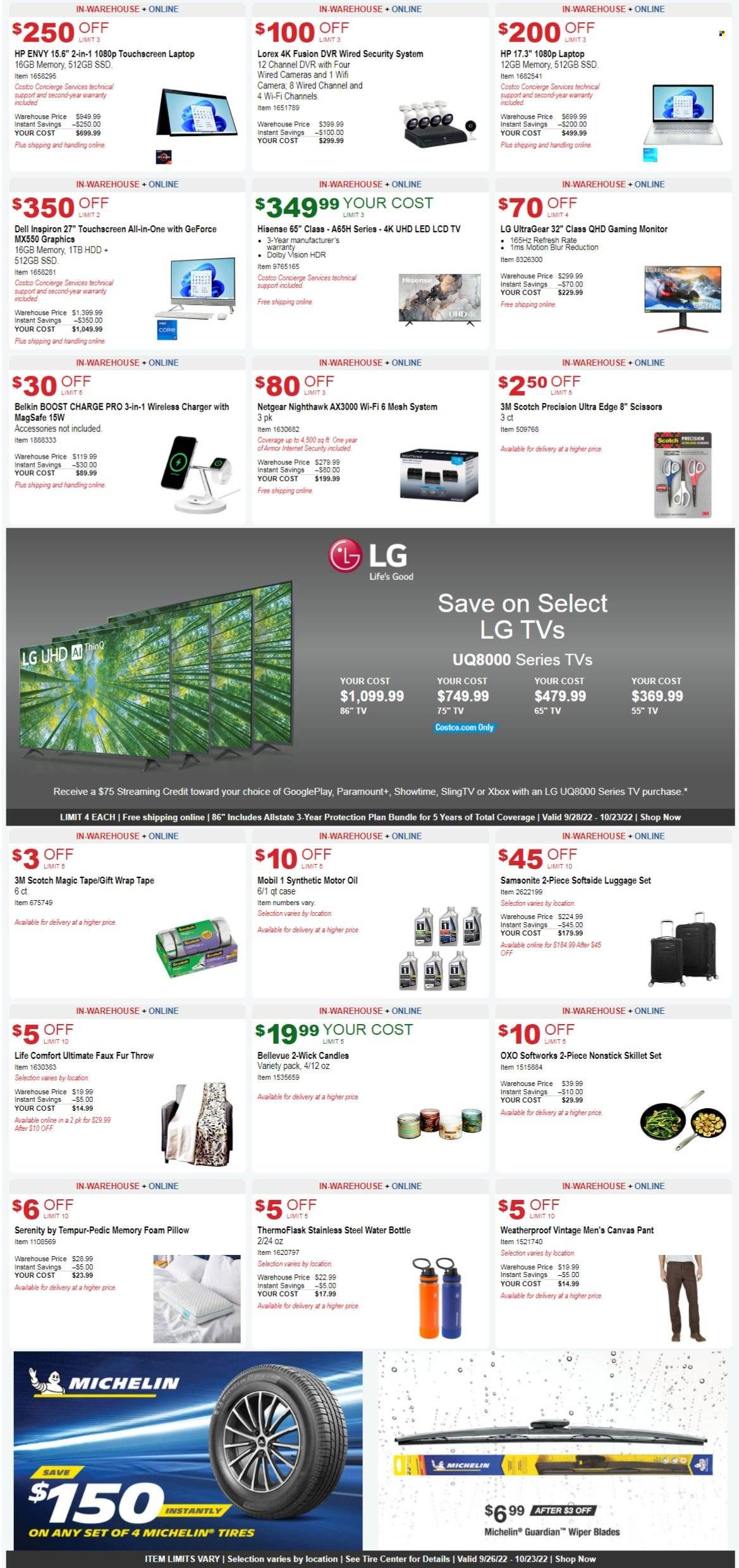 Costco Weekly Ad Flyer Specials September 28 to October 23, 2022