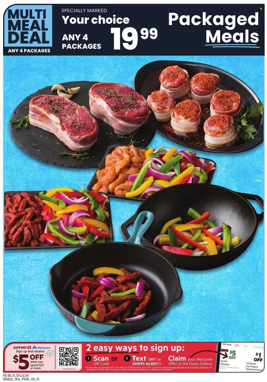 Safeway (WA) Weekly Ad Flyer Specials September 26 to October 30, 2022