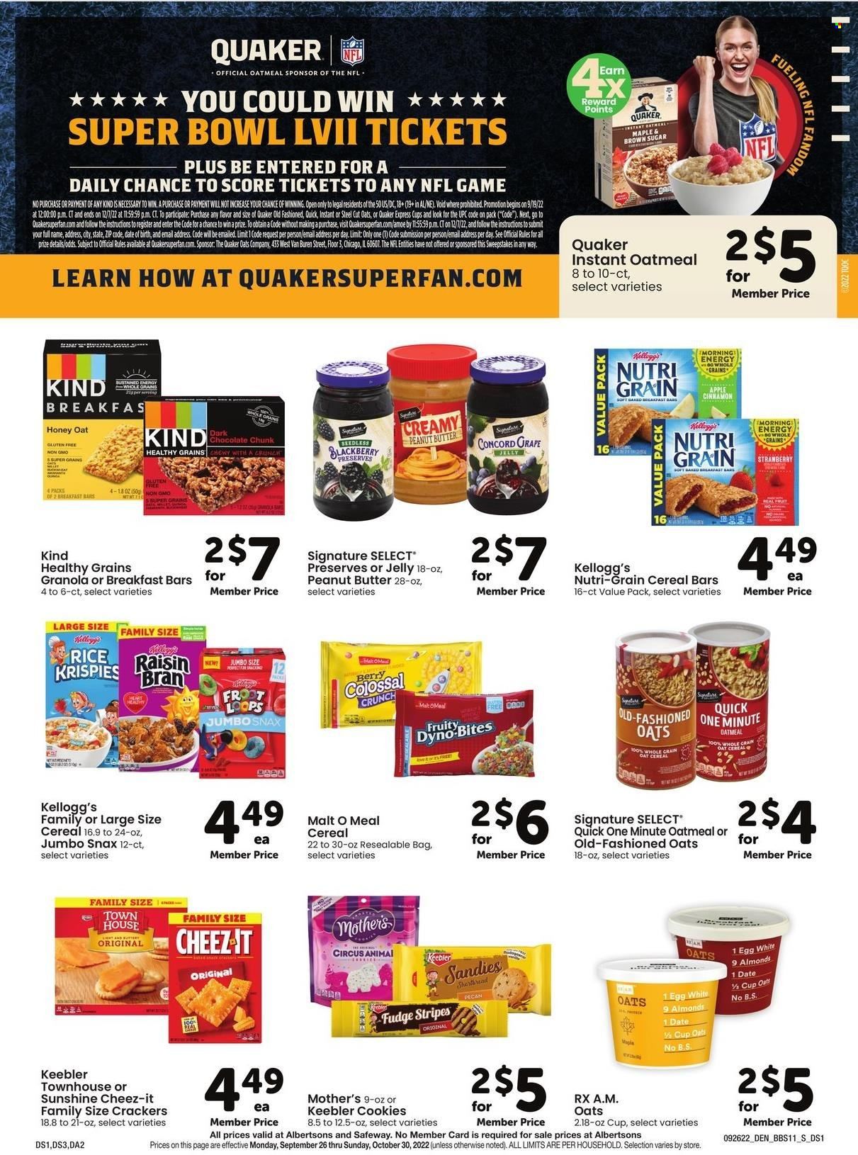 Safeway (CO) Weekly Ad Flyer Specials September 26 to October 30, 2022