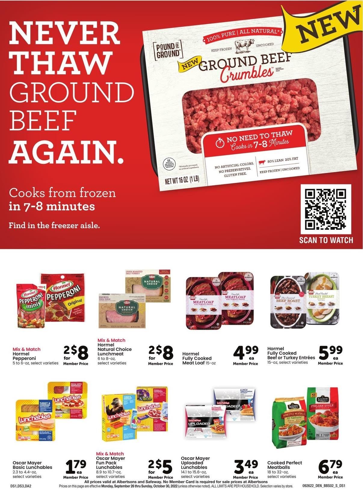 Safeway (CO) Weekly Ad Flyer Specials September 26 to October 30, 2022