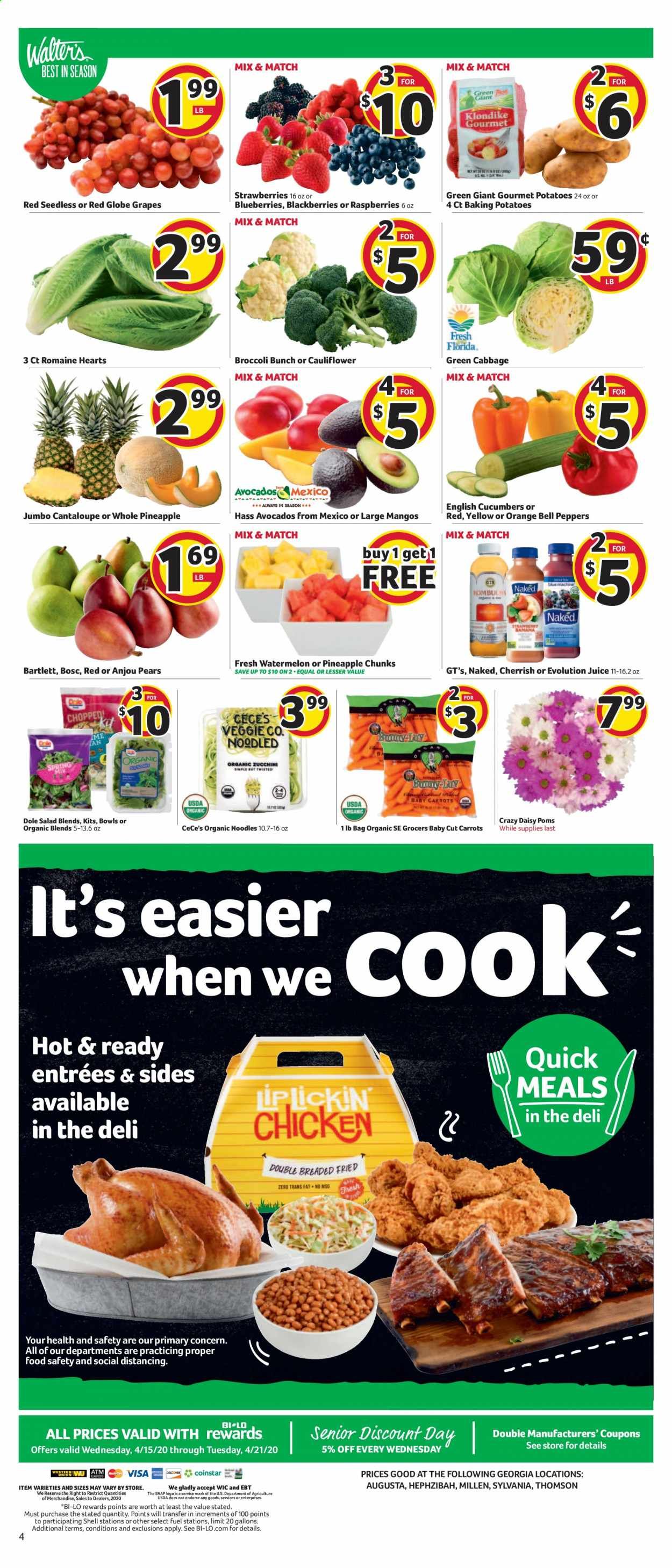 BI-LO Weekly Ad & Flyer April 15 to 21