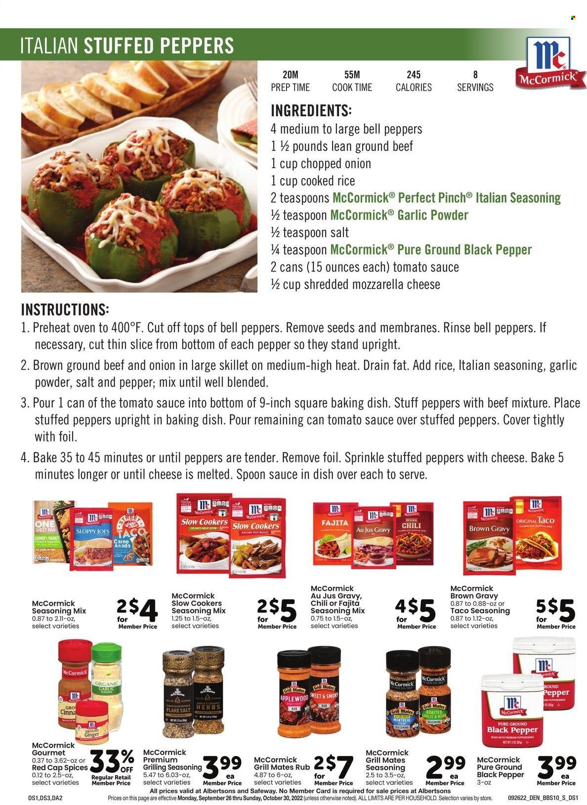 Safeway (SD) Weekly Ad Flyer Specials September 26 to October 30, 2022