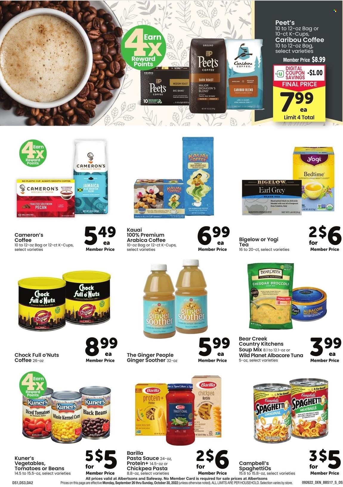Safeway (SD) Weekly Ad Flyer Specials September 26 to October 30, 2022