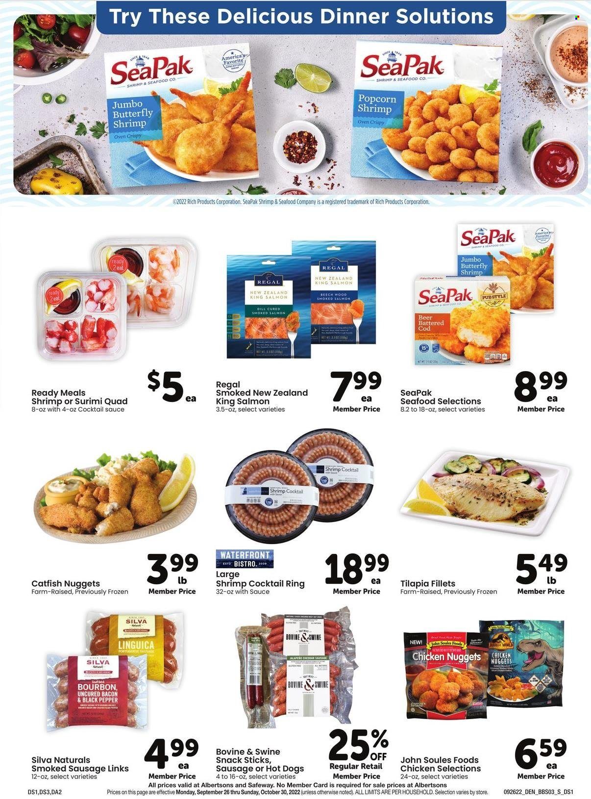 Safeway (SD) Weekly Ad Flyer Specials September 26 to October 30, 2022