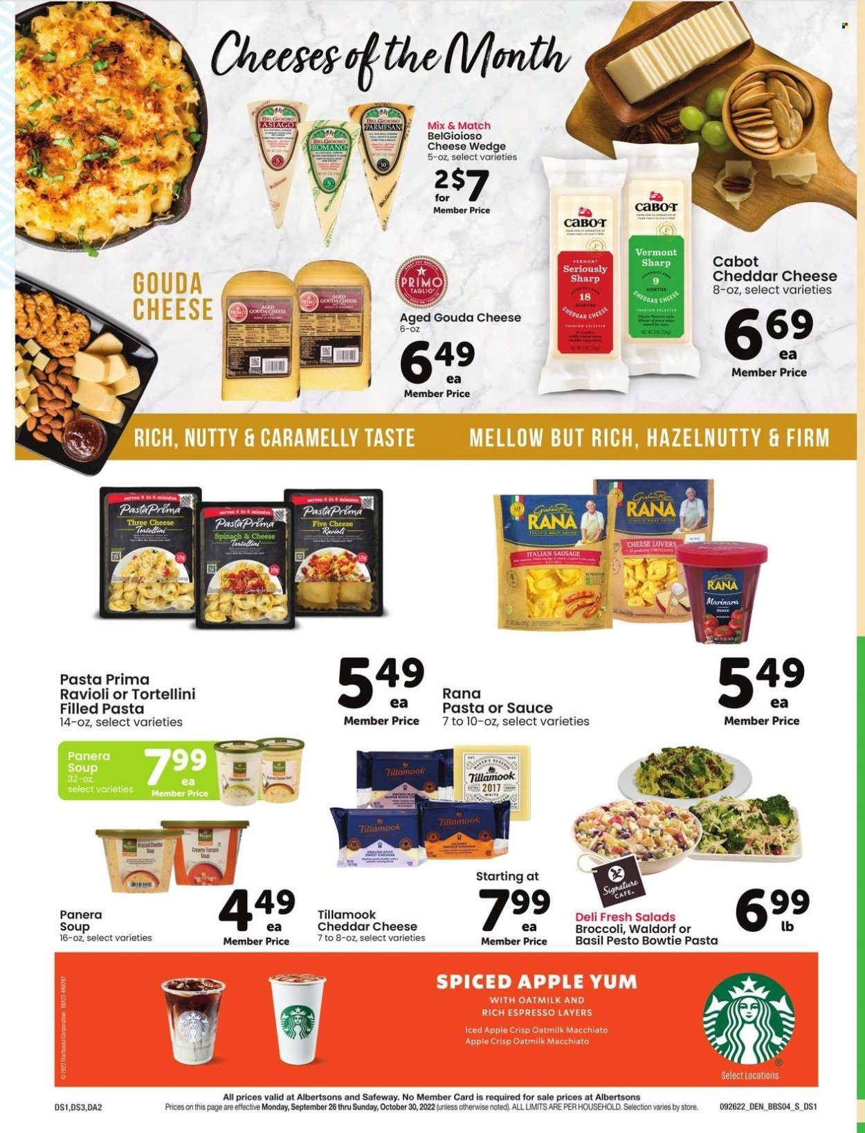 Safeway (SD) Weekly Ad Flyer Specials September 26 to October 30, 2022