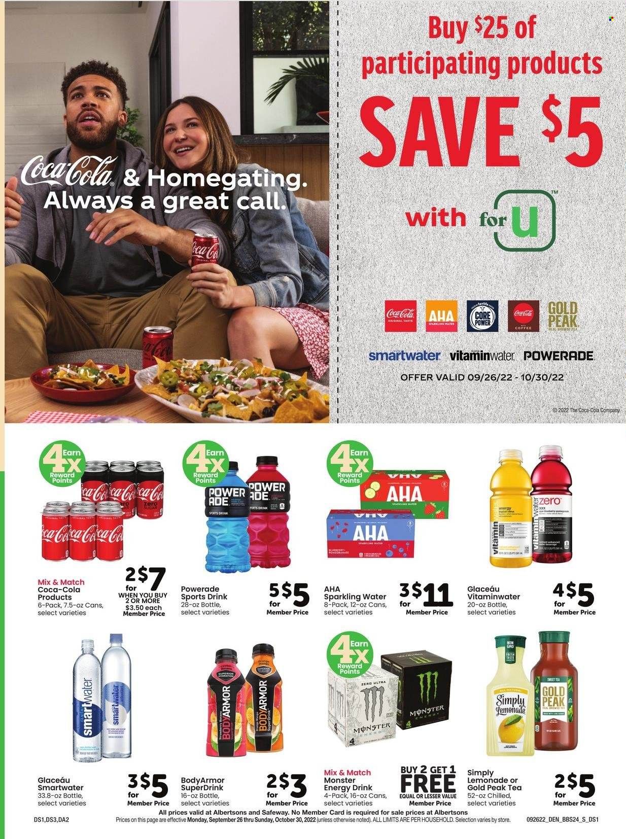 Safeway (SD) Weekly Ad Flyer Specials September 26 to October 30, 2022