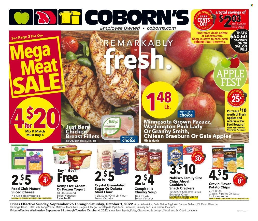 Coborn's (MN, SD) Weekly Ad Flyer Specials September 25 to October 1, 2022