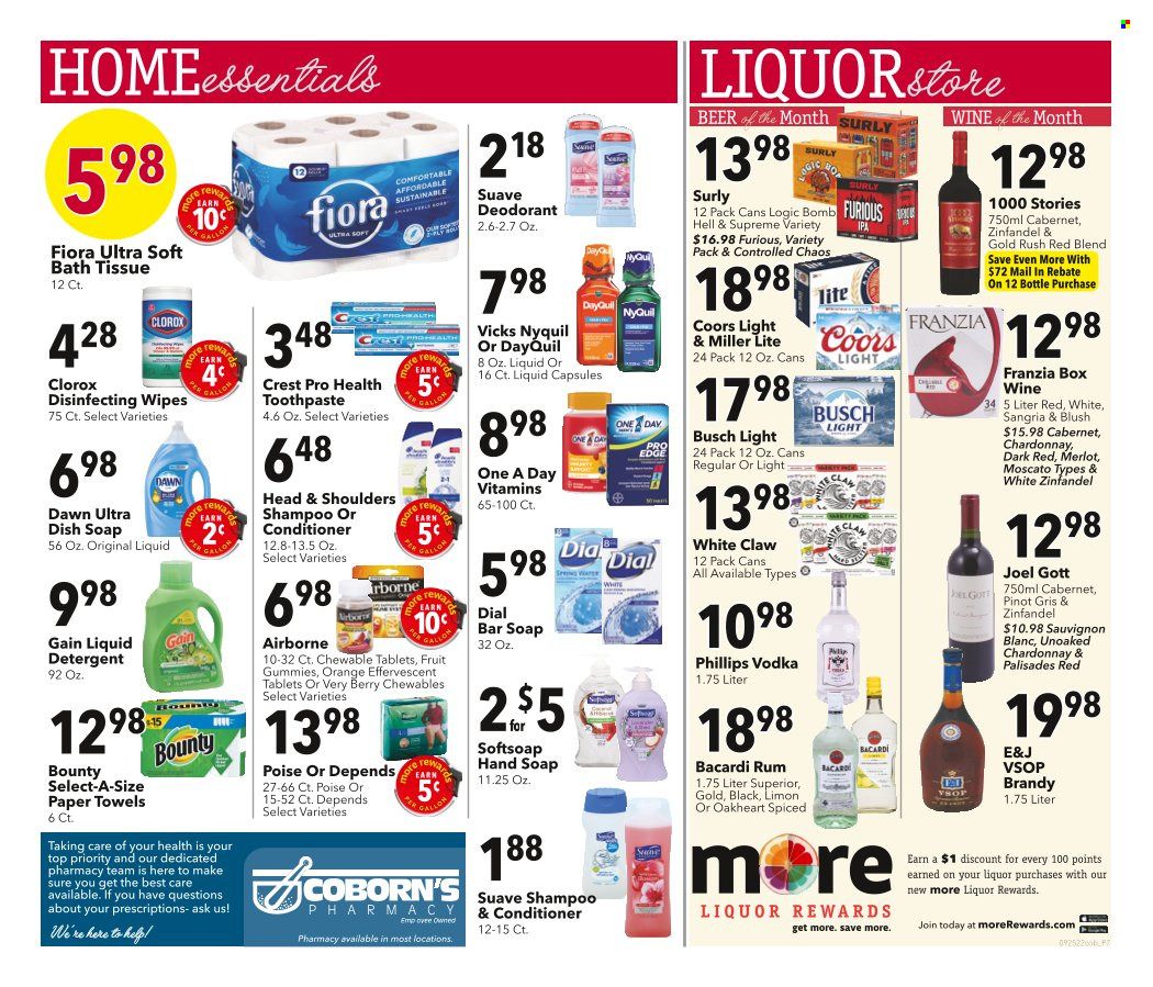Coborn's (MN, SD) Weekly Ad Flyer Specials September 25 to October 1, 2022