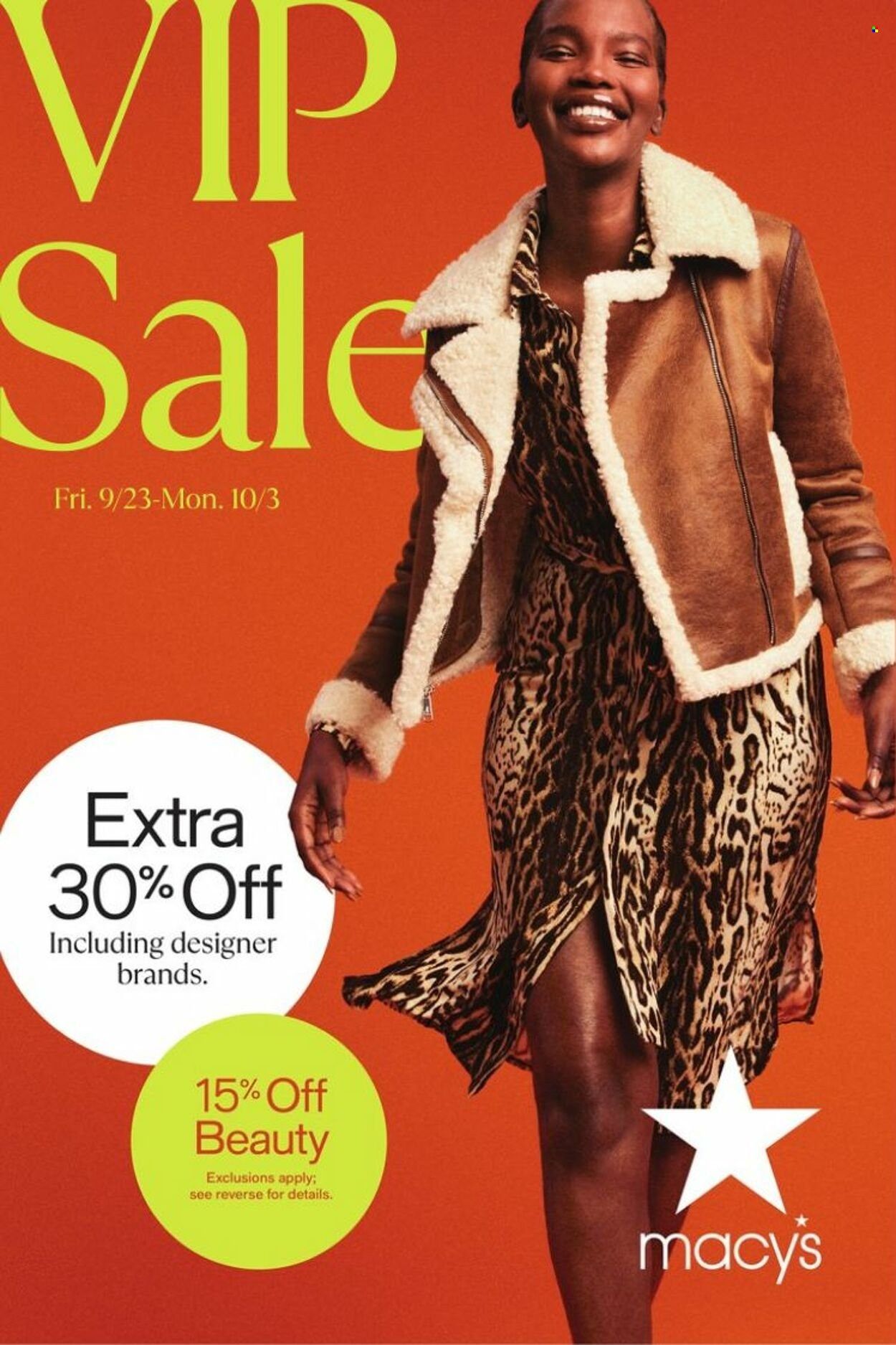 Macy's Weekly Ad Flyer Specials September 23 to October 3, 2022