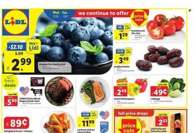 Lidl (GA, MD, NC, NJ, PA, SC, VA) Weekly Ad Flyer Specials September 28 to October 4, 2022