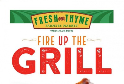 Fresh Thyme Weekly Ad & Flyer April 15 to 21