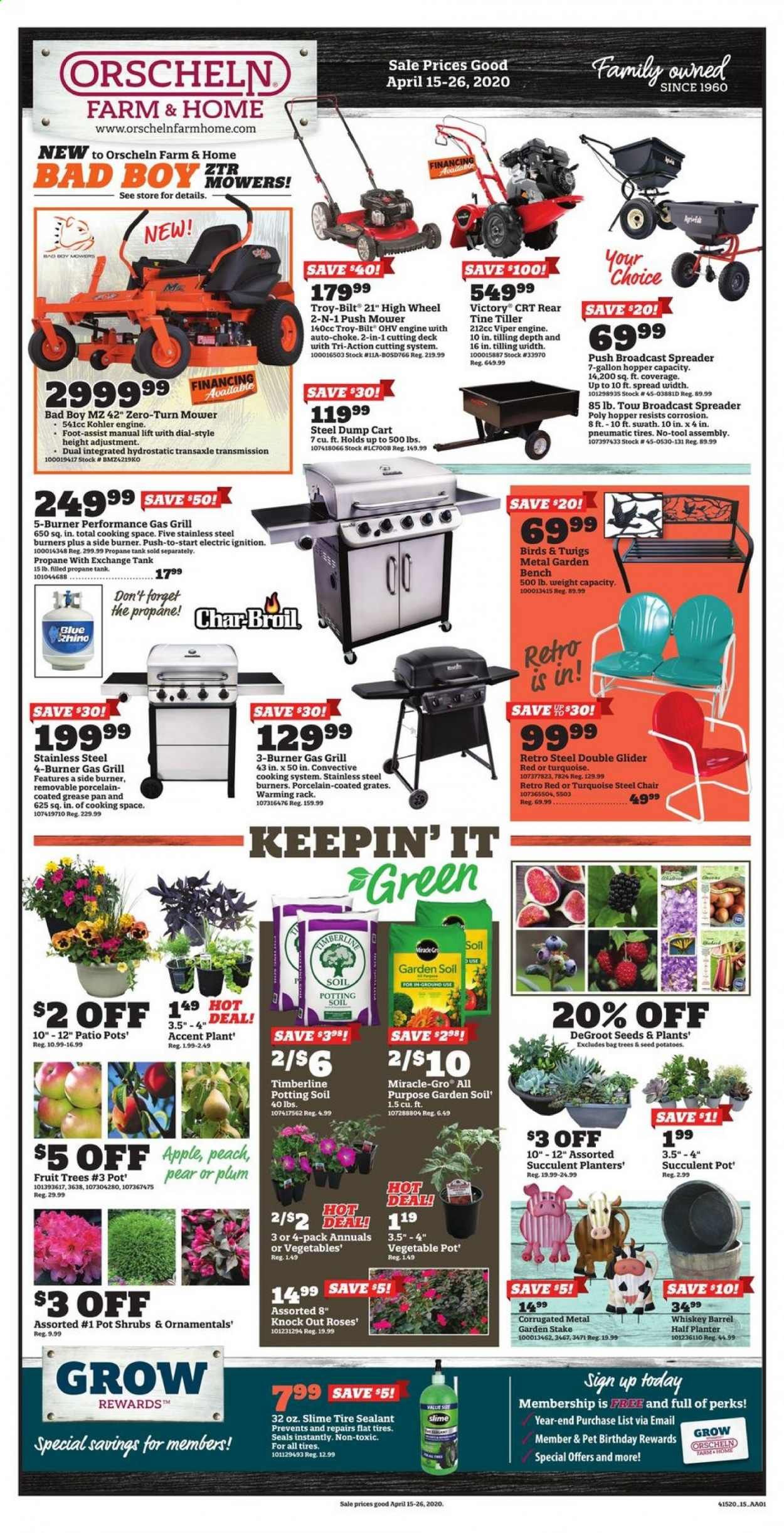 Orscheln Farm and Home Weekly Ad & Flyer April 15 to 26