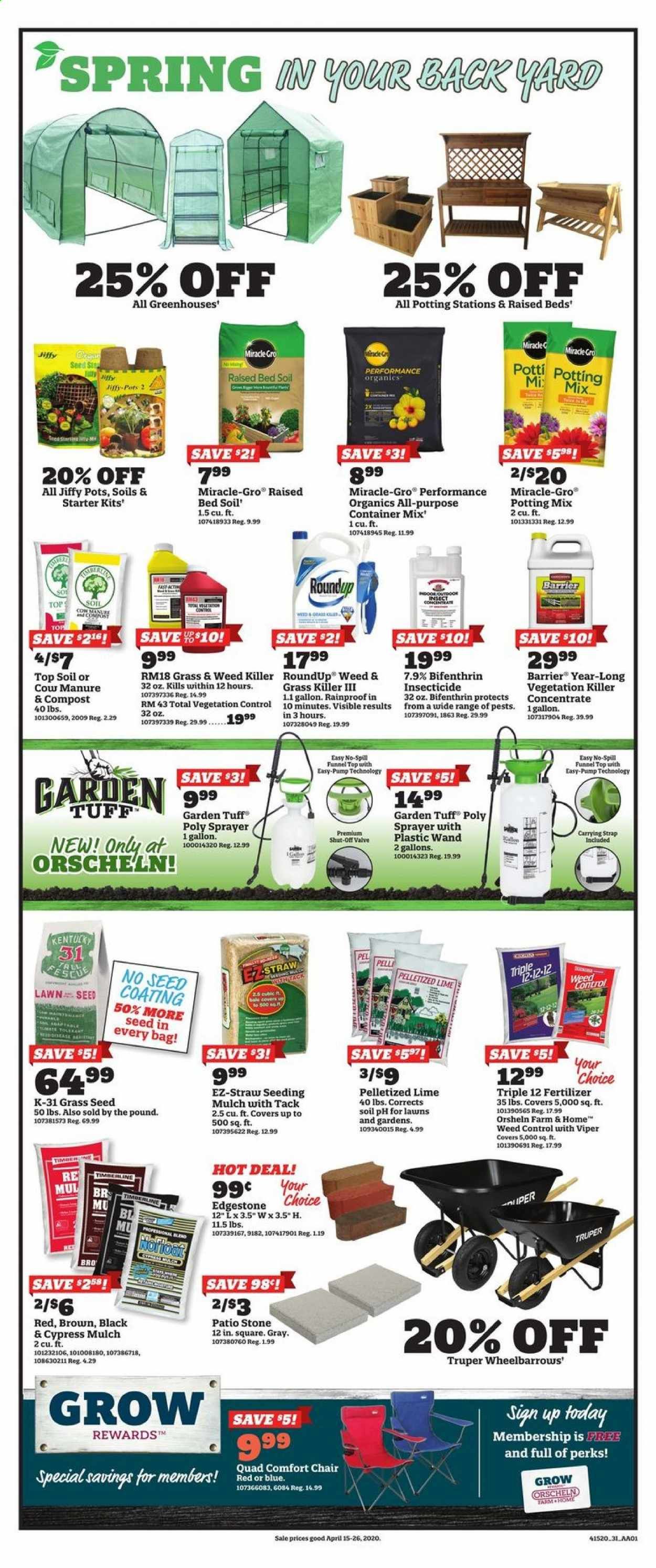 Orscheln Farm and Home Weekly Ad & Flyer April 15 to 26
