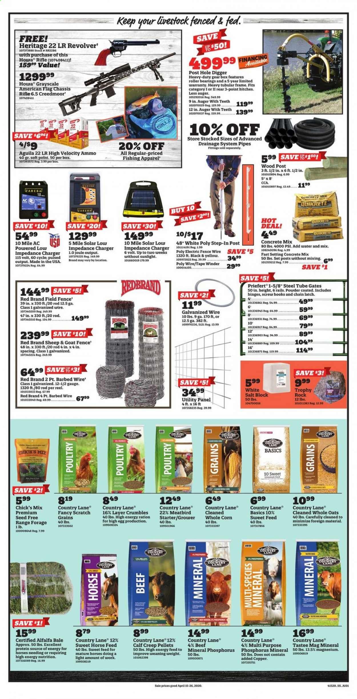 Orscheln Farm and Home Weekly Ad & Flyer April 15 to 26