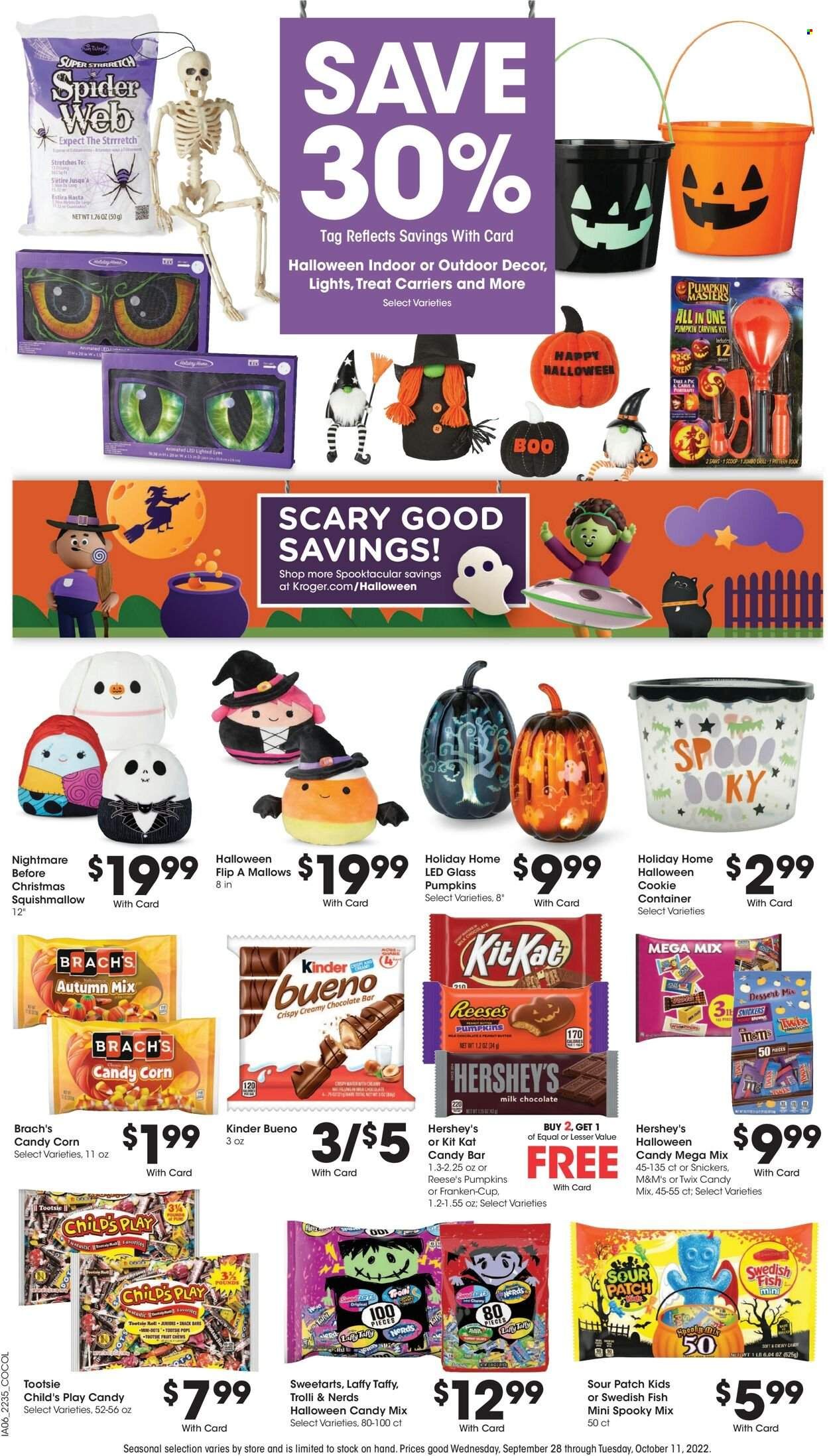 Kroger (GA, IL, LA, MI, OK, SC, TN, TX, VA) Weekly Ad Flyer Specials September 28 to October 4, 2022