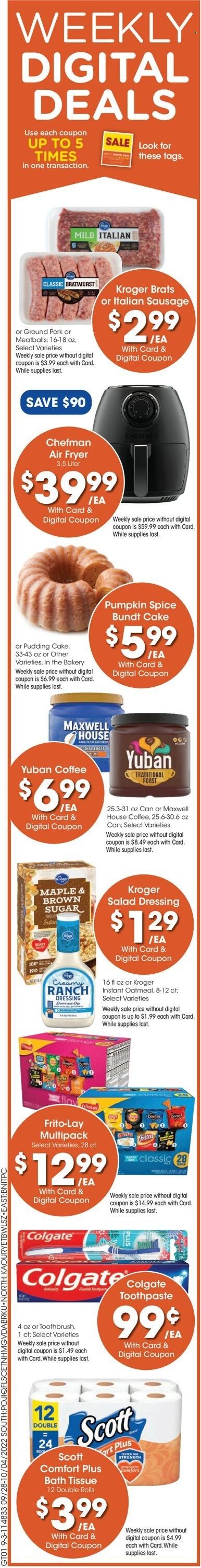 Fred Meyer Weekly Ad Flyer Specials September 28 to October 4, 2022