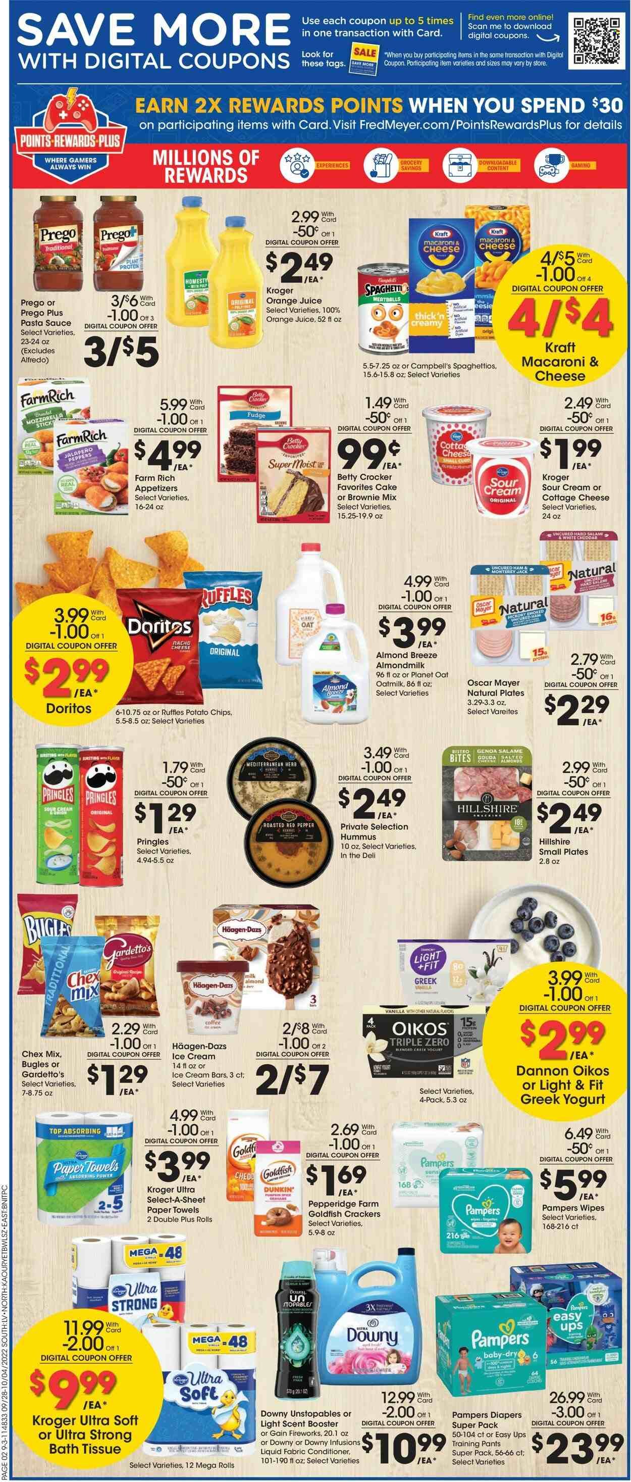 Fred Meyer Weekly Ad Flyer Specials September 28 to October 4, 2022