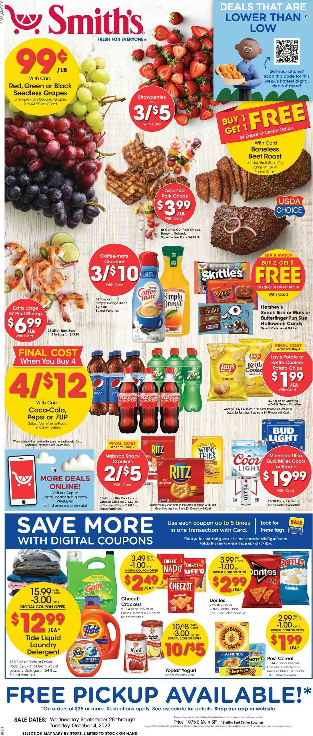 Smith's (AZ, ID, MT, NM, NV, UT, WY) Weekly Ad Flyer Specials September 28 to October 4, 2022