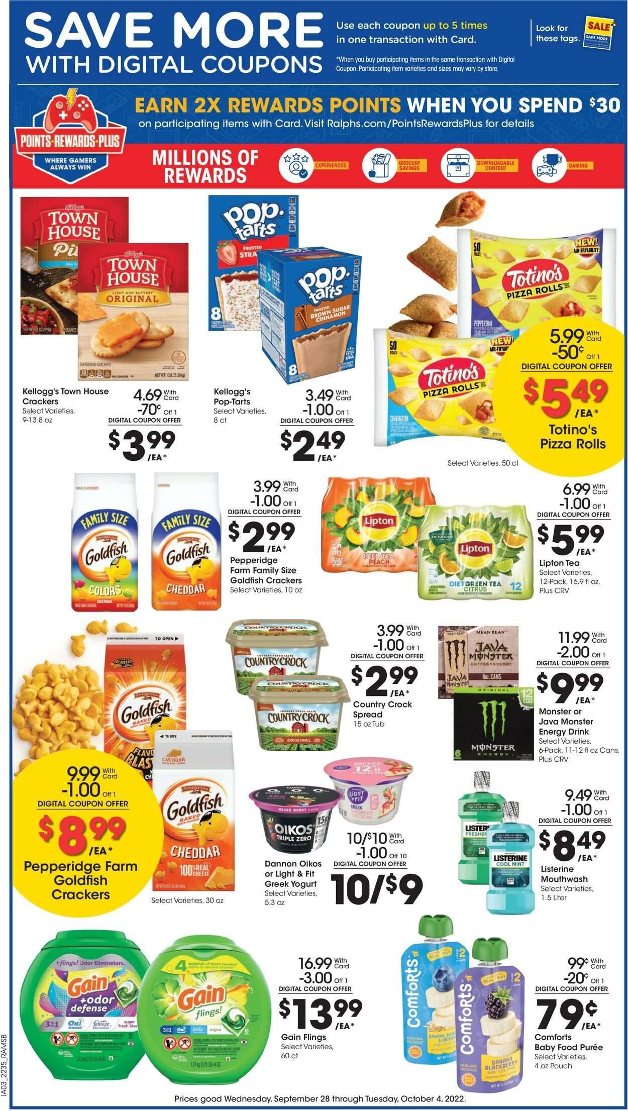 Ralphs (MD, NC, VA) Weekly Ad Flyer Specials September 28 to October 4, 2022