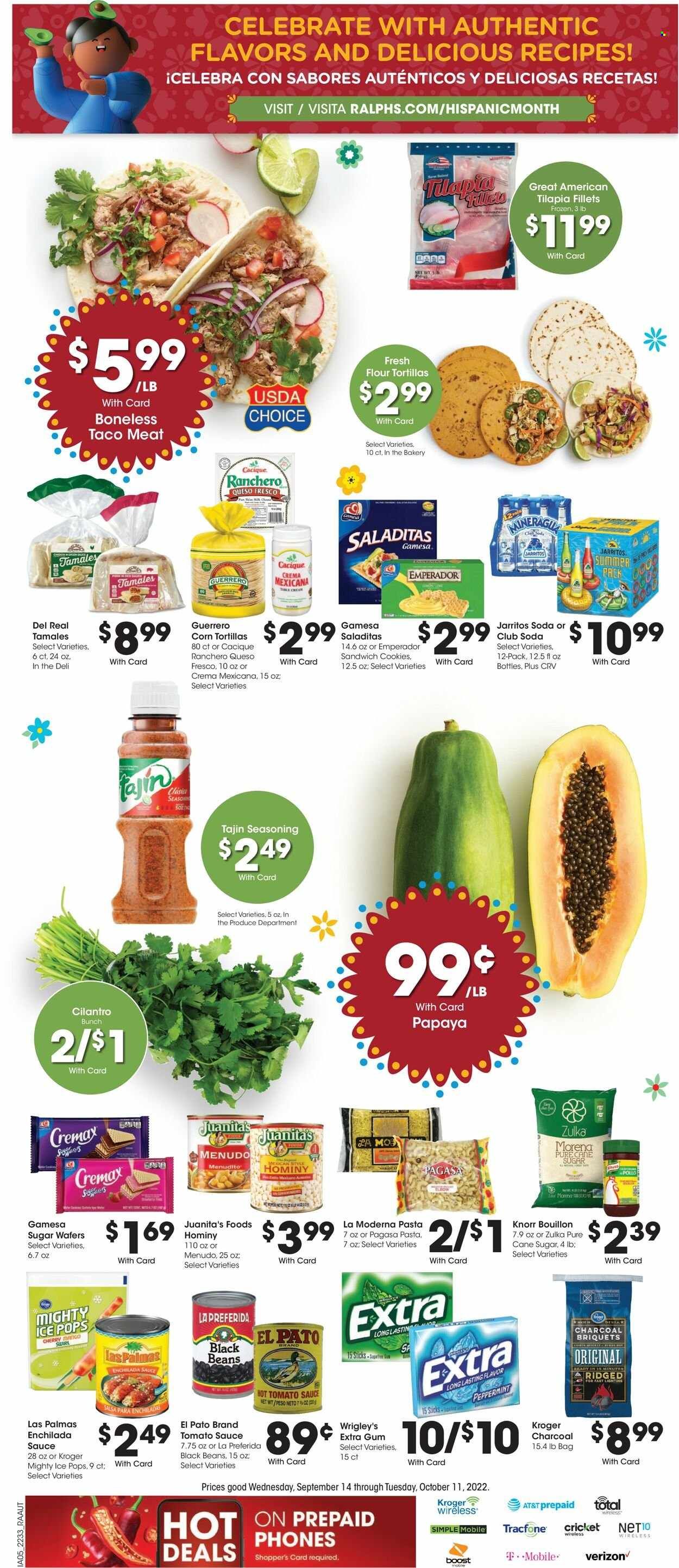 Ralphs (MD, NC, VA) Weekly Ad Flyer Specials September 28 to October 4, 2022