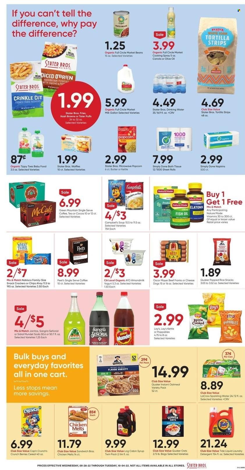 Stater Bros. (CA) Weekly Ad Flyer Specials September 28 to October 4, 2022