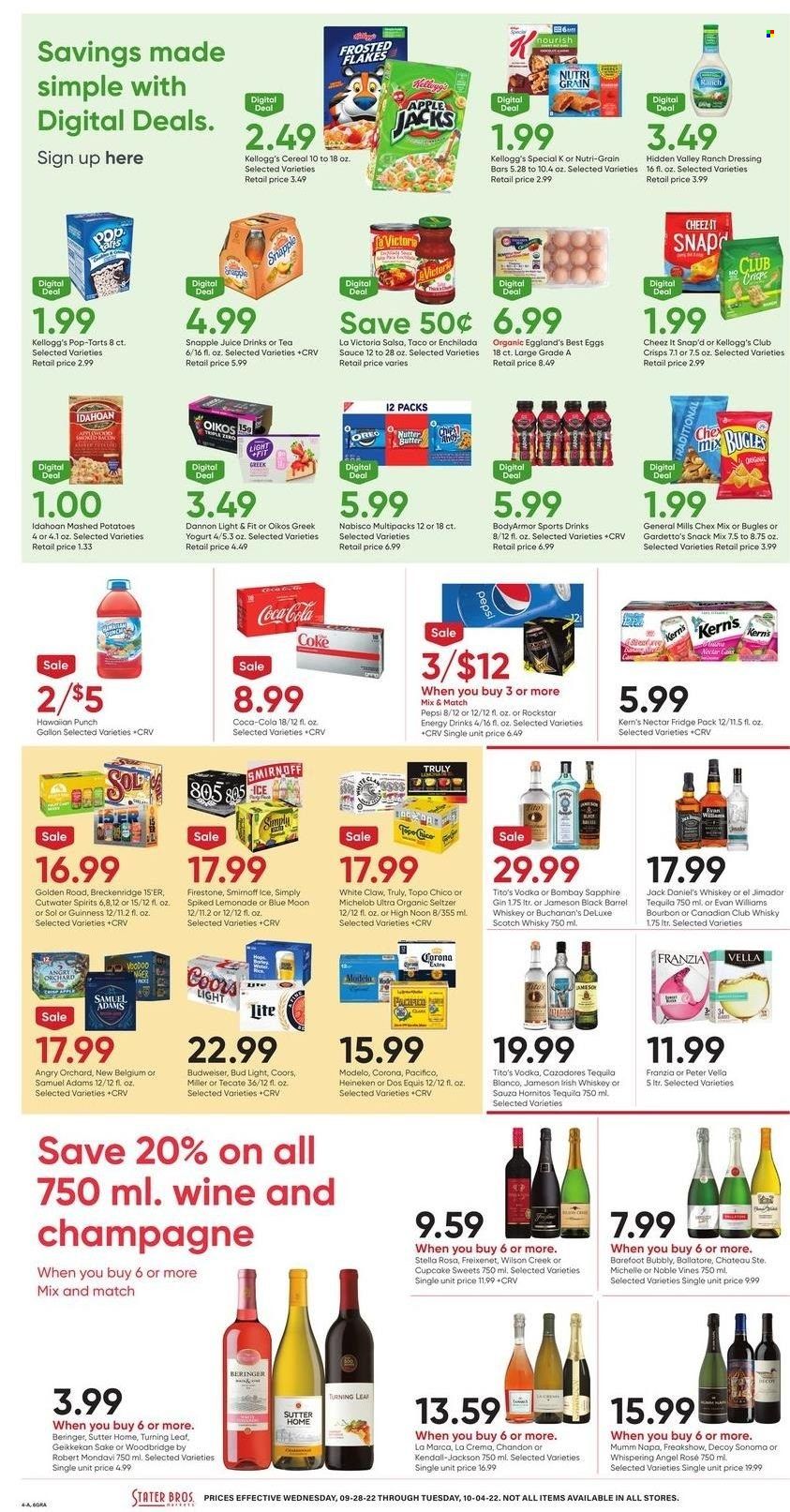 Stater Bros. (CA) Weekly Ad Flyer Specials September 28 to October 4, 2022