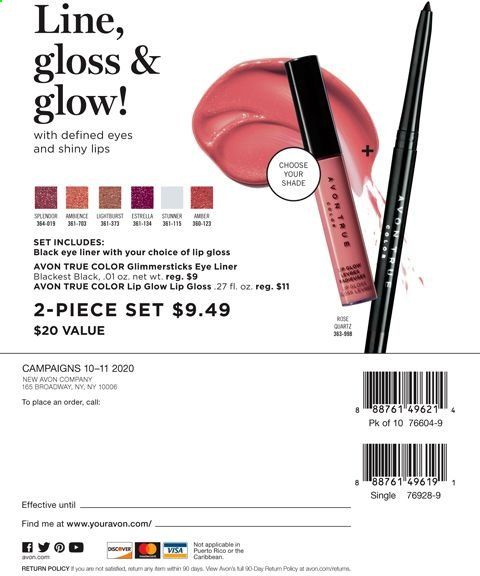 Avon Weekly Ad & Flyer April 14 to May 11