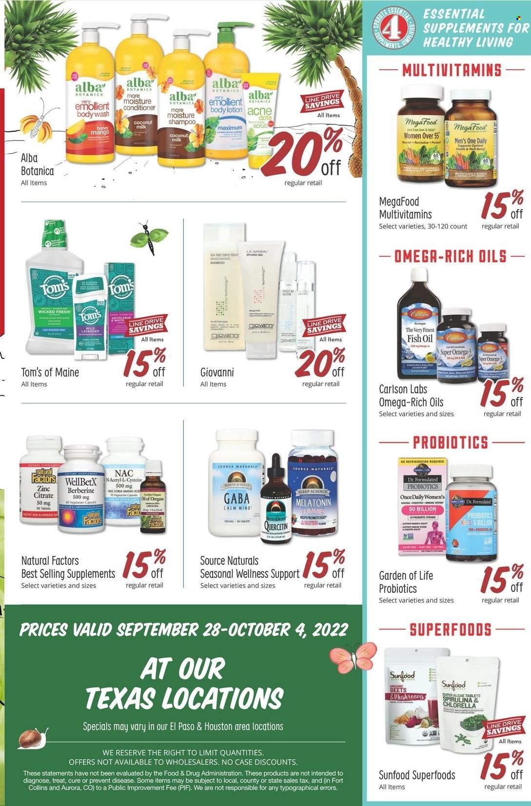 Sprouts Weekly Ad Flyer Specials September 28 to October 4, 2022