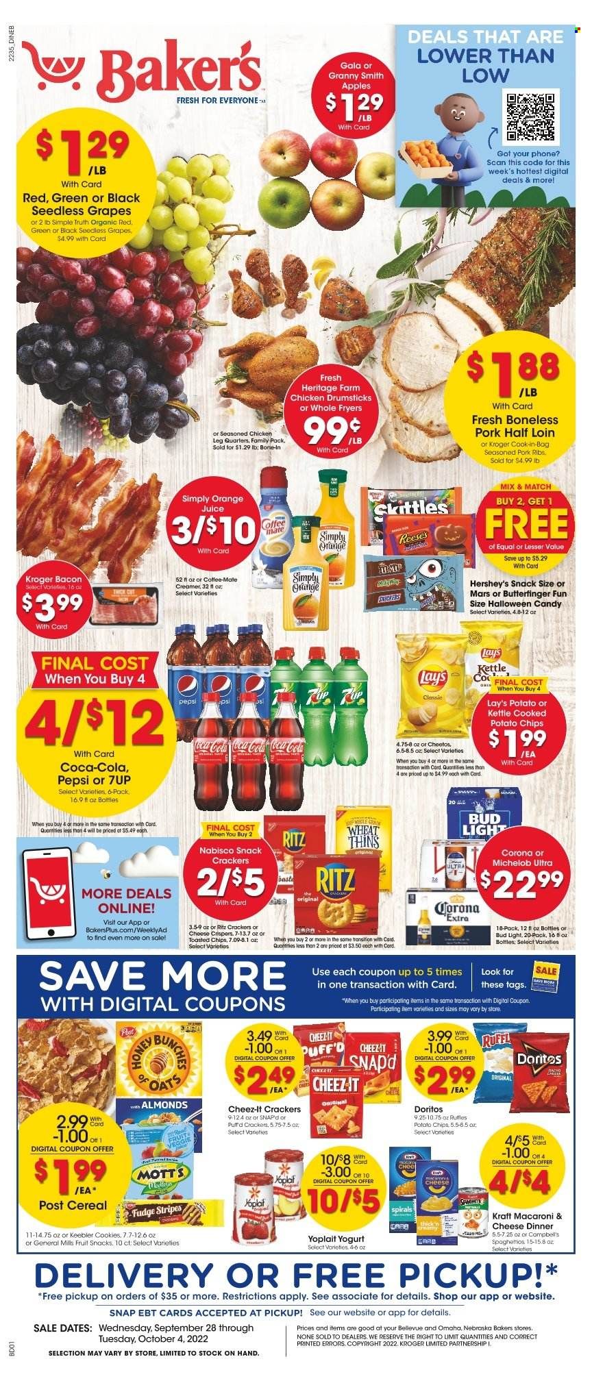 Baker's (NE) Weekly Ad Flyer Specials September 28 to October 4, 2022
