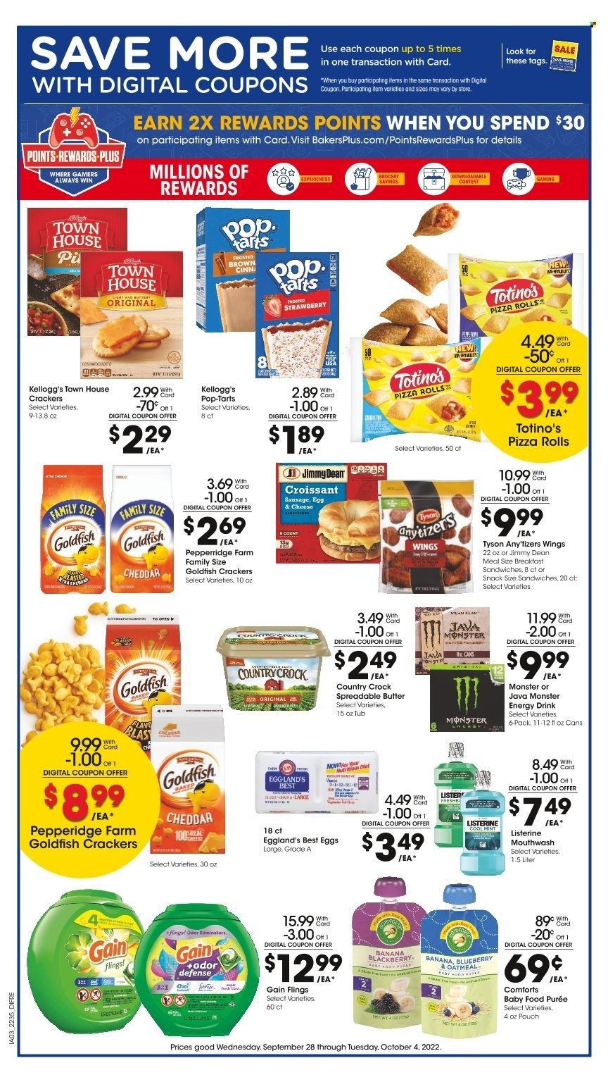Baker's (NE) Weekly Ad Flyer Specials September 28 to October 4, 2022
